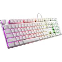 Sharkoon purewriter rgb, gaming toetsenbord (wit, us lay-out, kailh choc low profile blue, rgb leds)