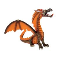 Bullyland Draak zittend oranje (75595)