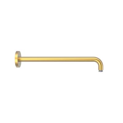 Douchearm Tres Exclusive | 40 cm | Wandmontage | Messing | Rond | 24k Goud mat