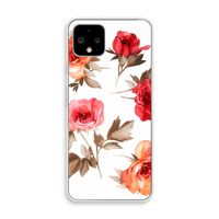 Roosjes: Pixel 4 Transparant Hoesje