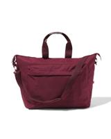 HEMA 3-in-1 fietstas-shopper-rugzak (bordeauxrood)
