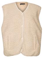 Gilet Teddy Ecru