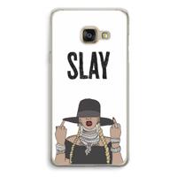 Slay All Day: Samsung Galaxy A3 (2016) Transparant Hoesje - thumbnail