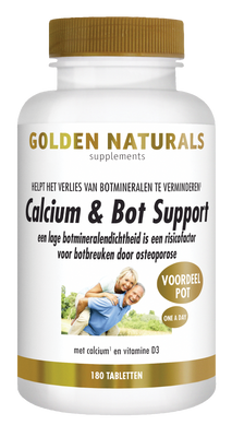 Golden Naturals Calcium & Bot Support 180 VCaps