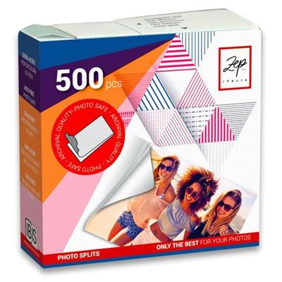 Zep foto plakkers dubbelzijdig bx500 500 stuks 13x17 mm