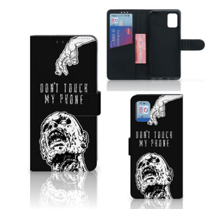 Portemonnee Hoesje Samsung Galaxy A31 Zombie