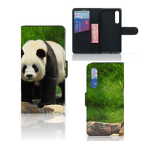 Xiaomi Mi 9 SE Telefoonhoesje met Pasjes Panda - thumbnail