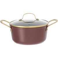 Blokker Luxe kookpan - Ø18cm - Merlot