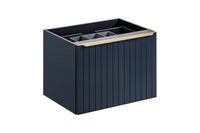 Comad Santa Fe FSC onderkast met ribbelfront 60cm donkerblauw