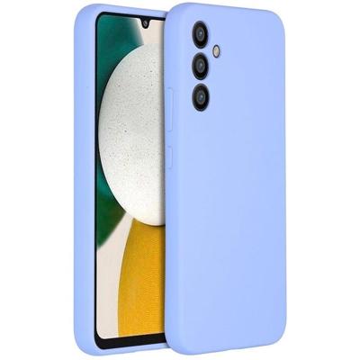 Accezz Liquid Silicone Backcover Samsung Galaxy A34 (5G) Telefoonhoesje Paars