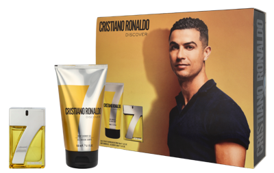 Cristiano Ronaldo CR7 Discover Giftset 180 ml Eau de Toilette Heren