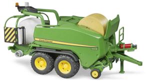 bruder John Deere C441 Ronde balenpers en wikkelmachine modelvoertuig 02032