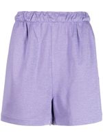 Off Duty short Mot en coton - Violet - thumbnail