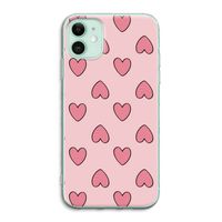 Ondersteboven verliefd: iPhone 11 Transparant Hoesje