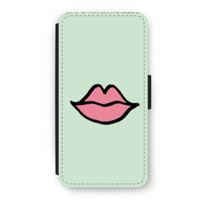 Kusje: iPhone 7 Plus Flip Hoesje