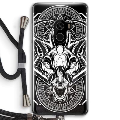 Oh Deer: Xiaomi Mi Mix 2 Transparant Hoesje met koord