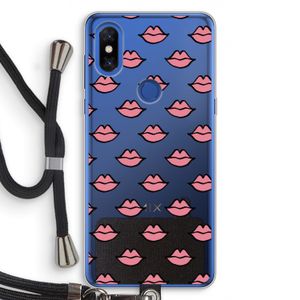 Lipjes: Xiaomi Mi Mix 3 Transparant Hoesje met koord