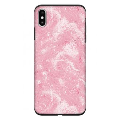Abstract Painting Pink: iPhone XS Max Tough Case