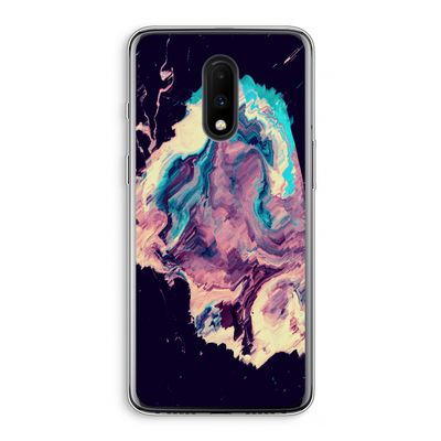 Cosmic Silence: OnePlus 7 Transparant Hoesje
