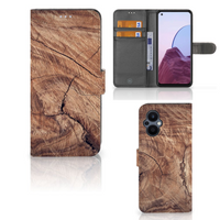 OPPO Reno 8 Lite | OnePlus Nord N20 Book Style Case Tree Trunk - thumbnail