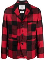 Woolrich blazer Upland à carreaux - Rouge