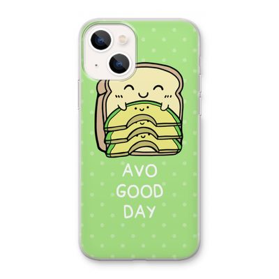 Avo Good Day: iPhone 13 mini Transparant Hoesje