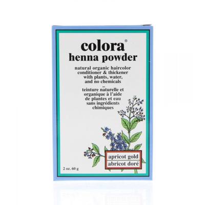 Colora Henna Henna Powder Apricot Gold 60gr Colora Henna Henna Powder Apricot Gold 60gr