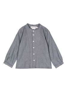 Bonpoint cardigan en coton à boutonnière - Gris