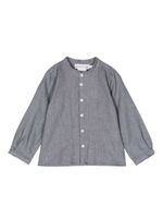 Bonpoint cardigan en coton à boutonnière - Gris