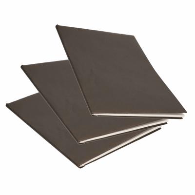 Bellatio Decorations Inpakpapier - 5x rol - zwart - unikleur - 200 x 70 cm - cadeaupapier