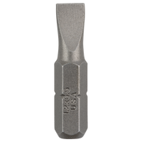 Bosch Accessoires Bit Standard voor gleufkopschroeven | 12X65 25mm,1/4" Zeskant - 2609255911