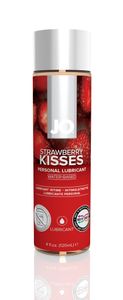 JO H2O Strawberry Kisses Lubricant - Glijmiddel Op Waterbasis Met Aardbeiensmaak 120ml