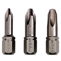 Metabo Accessoires Bits | Phillips PH 1/ 2 / 3 | Torsion (3 st.) - 628537000 Metabo Accessoires Bits | Phillips PH 1/ 2 / 3 | Torsion (3 st.) - 628537000