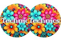 Technics 2x Slipmats Hippie Technics 2x Slipmats Hippie
