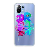 Dream: Xiaomi Mi 11 Lite Transparant Hoesje Dream: Xiaomi Mi 11 Lite Transparant Hoesje