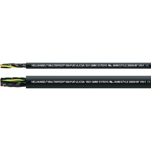 Helukabel 24378-1000 Geleiderkettingkabel M-SPEED 500-C-PUR UL 3 G 0.75 mm² Zwart 1000 m