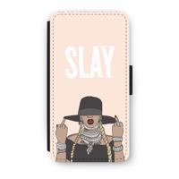 Slay All Day: iPhone XS Flip Hoesje - thumbnail