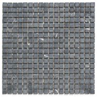 The Mosaic Factory Natural Stone vierkante mozaïek tegels 30x30 nero anticato - thumbnail