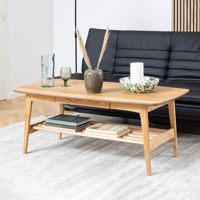 Bendt Salontafel 'Bjarne' Eiken, 130 x 70cm