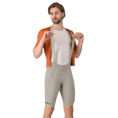 Castelli espresso 2 bibshort silver moon heren