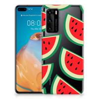 Huawei P40 | Siliconen Case | Watermelons