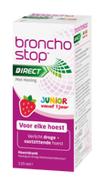 Bronchostop Direct met Honing Junior Hoestdrank Bronchostop Direct met Honing Junior Hoestdrank