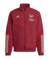 Arsenal Presentatie Trainingsjack Senior 2023/2024 - Maat S - Kleur: Rood | Soccerfanshop