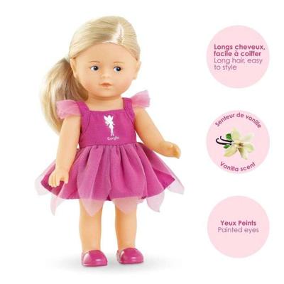 Mini Corolline Boxset - Corolle - Rosy Fée - Vinylpop - Feeënjurk - Vlindervleugels
