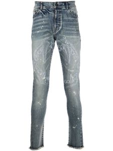 Haculla jean skinny à imprimé graphique - Bleu