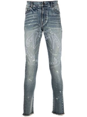 Haculla jean skinny à imprimé graphique - Bleu