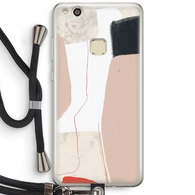 Lava: Huawei Ascend P10 Lite Transparant Hoesje met koord