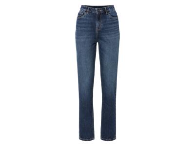 esmara Dames jeans - Straight fit (34, Donkerblauw)