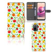 Xiaomi Redmi Note 10S | 10 4G | Poco M5s | Book Cover | Fruits