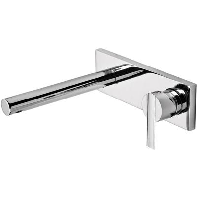 Wastafelkraan Tres Lex | Inbouw | Mengkraan | Incl.Inbouwdeel | Rond | Chroom